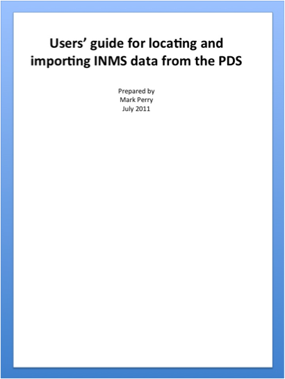 INMS User Guide